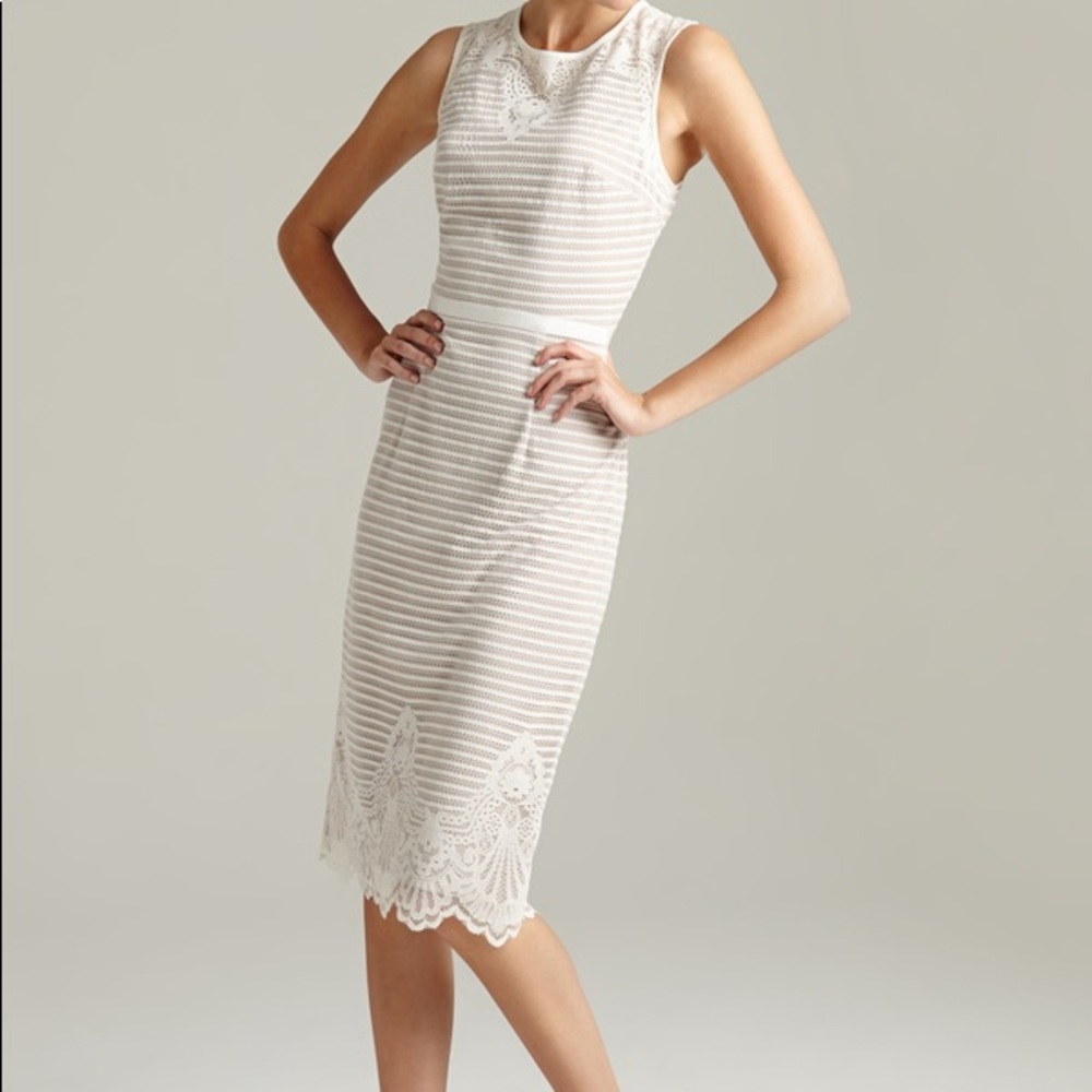 Maggy London Lace Sheath Dress